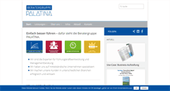 Desktop Screenshot of bg-palatina.de